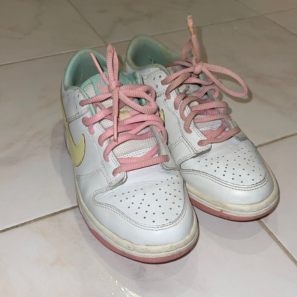 VINTAGE Nike Easter Dunks 4Y